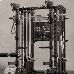 Major Fitness B17 Flying Fortress - FREE LOCAL DELIVERY - Squat Rack Power Cage Functional Trainer with Smith Machine 