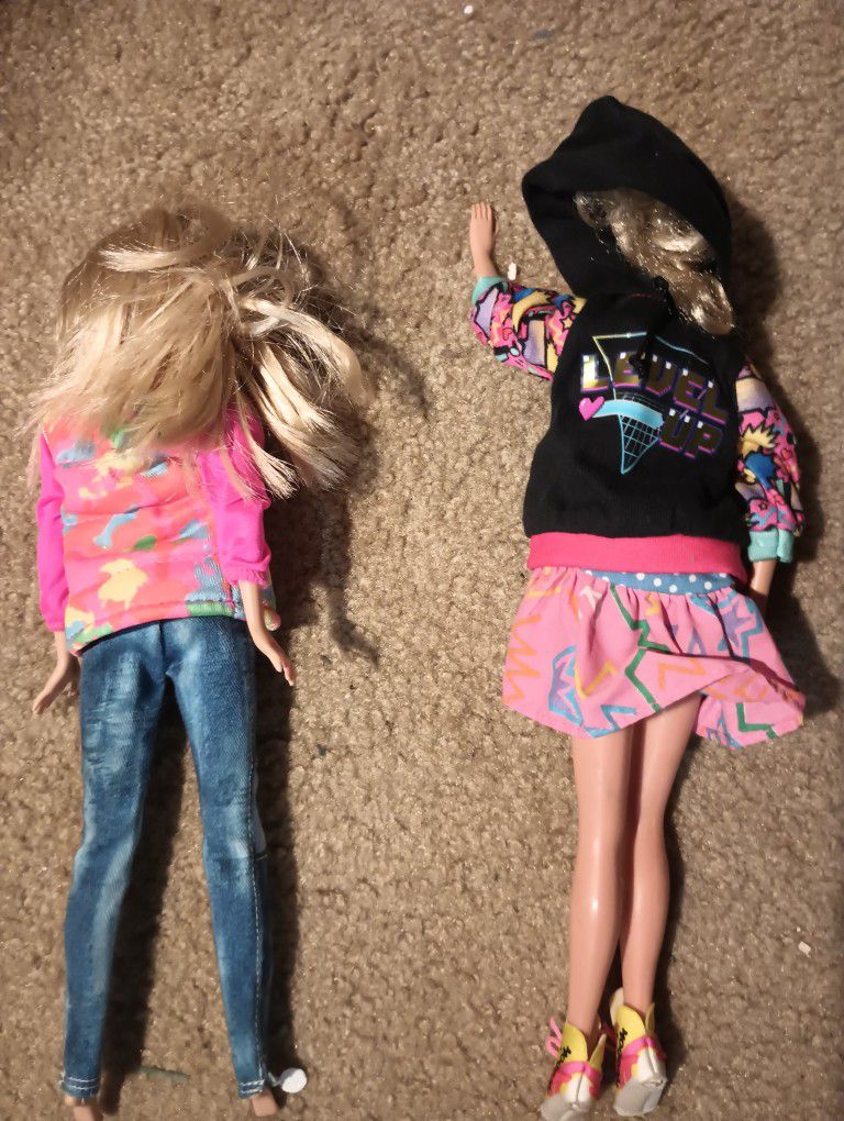 Vintage Barbies In Cool 1990s Clothes