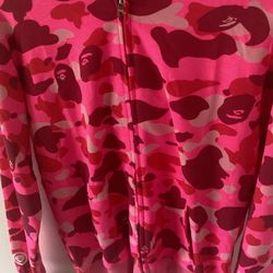 Pink BAPE Zipup 