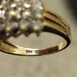 Ring 14k  Sollid 