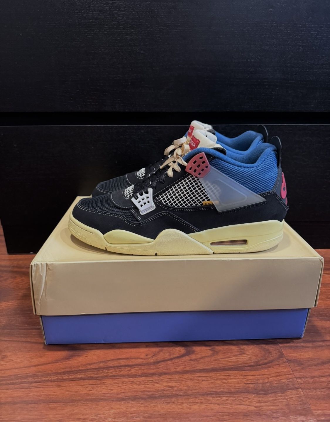 Air Jordan 4 Union Off Noir Size 13