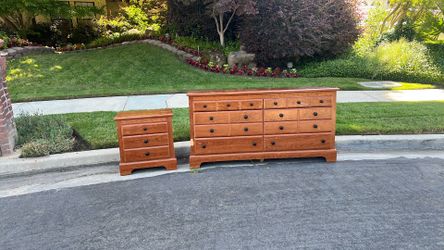 Free Dresser and Nightstand (Haul away only)