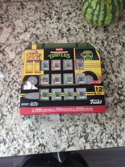 TMNT Bitty Pop Set Just Opened From The Rapper