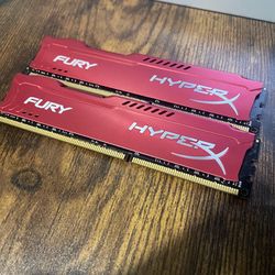 16GB HyperX Fury RAM