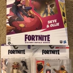 Three Fortnite Figure Sets All Total $28 New