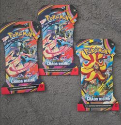Pokémon Chaos Rising Single Packs
