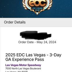 Selling Two - 3 Days Passes - Willing To Negotiate