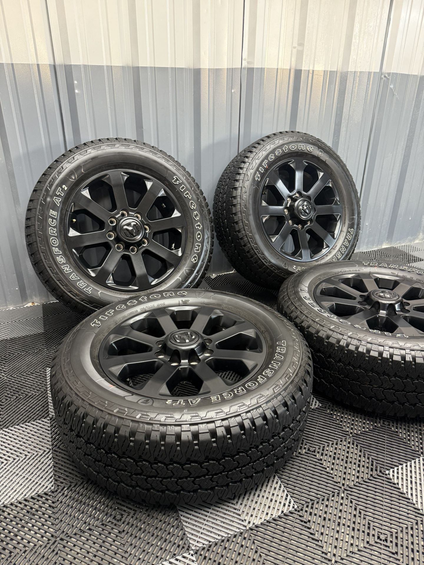 20" Dodge Ram 2500/3500 Night Edition wheels rims and tires 2025 NEW