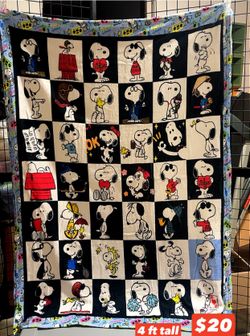 Snoopy blankets