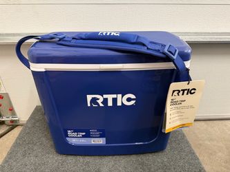RTIC 16 Qt Road Trip Hard-Sided Cooler (20 Cans) - Blue - Brand New with tags