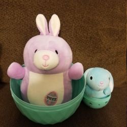 Squishmallows Hugmees Bunny Easter Egg 
