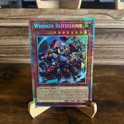 Yu-Gi-Oh! Whisker Blitzclique Starlight Rare CORI-EN010 – Chaos Origins – 1st Edition – Near Mint