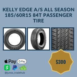Kelly Edge A/S All Season 185/60R15 84T Passenger Tire