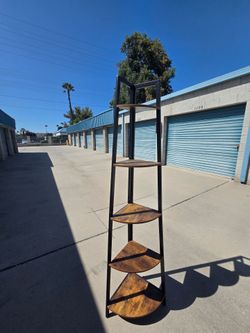 5-Tier Ladder Corner Shelf