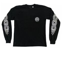 Chrome Hearts Long Sleeve – Black, Used, Woman, Size M
