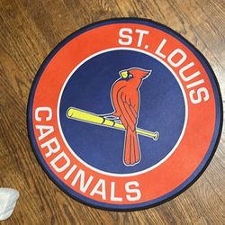 St Louis Cardinals Circle Rug 