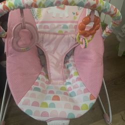 Baby Bouncer Seat- Pink