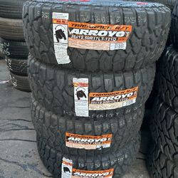35x12.50/17 Arroyo Tires Installed And Balanced 