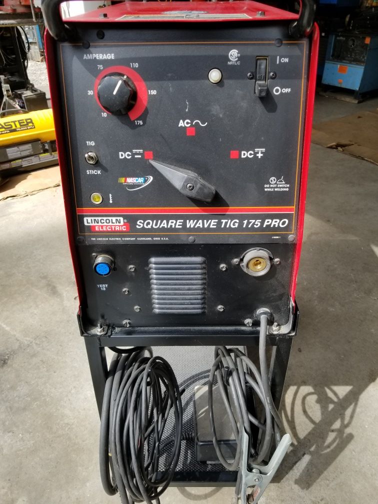 Lincoln Square Wave Tig 175 Pro Welder