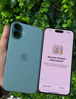iPhone 16 Plus Unlocked 128GB Teal