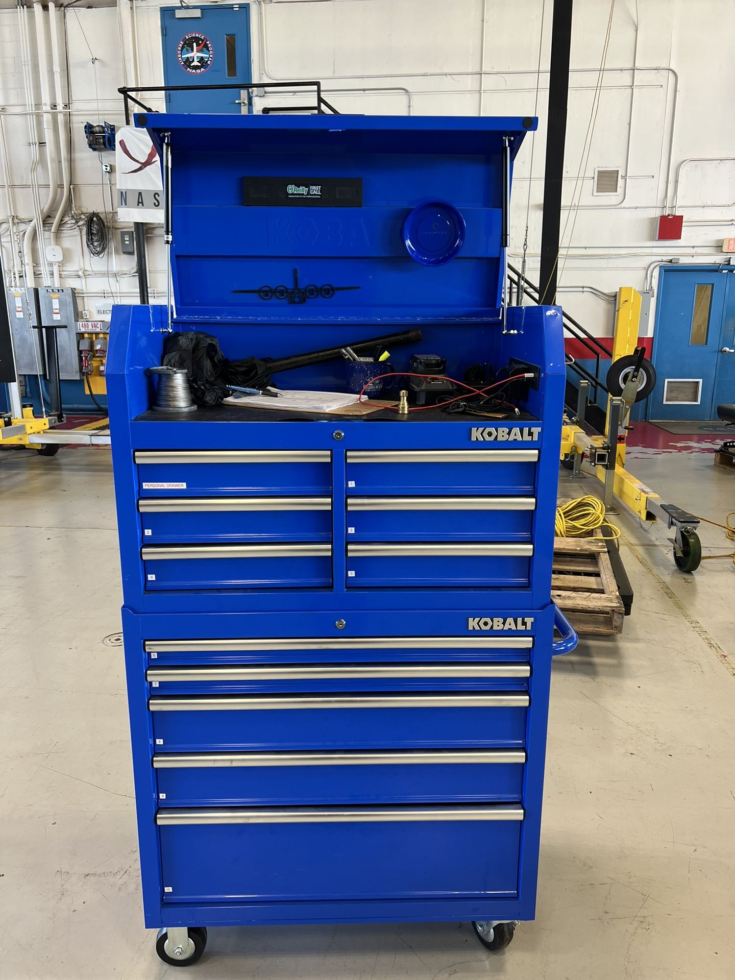 Kobalt Toolbox With Tools.