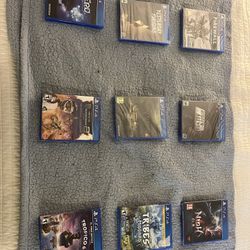 Lot Of 9 PS4 Games 
