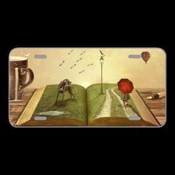 License Plate Novelty Car Front Narrative History Dream Tell