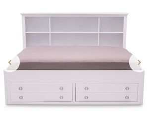 White Twin Bed frame