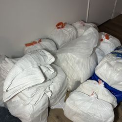 HOTEL GRADE WHITE TOWELS & BATHROBES – BULK SALE