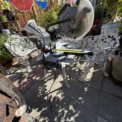 Ryobi Sliding Compound. Miter Saw. 10 Inch. 15 AMP. 