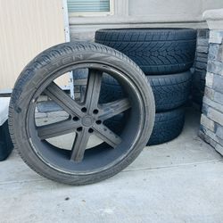 Tires & Rims Size 24