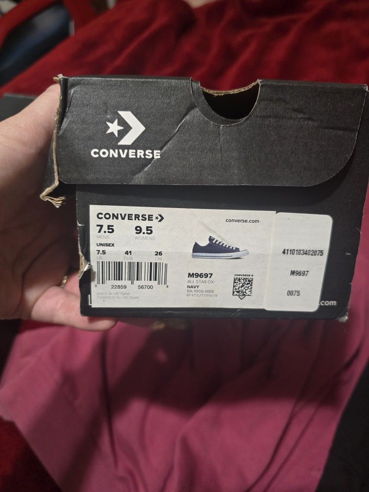 Converse Low Tops Unisex Navy