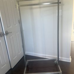 Heavy duty rolling clothing racks (5 Available)