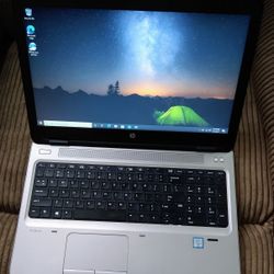 HP ProBook 16" Hi Speed Laptop Intel Core i7-6600U 16 GB Ram 500 GB SSD DVDRW Webcam HDMI WiFi Bluetooth USB C Port Windows 10 Pro 64 