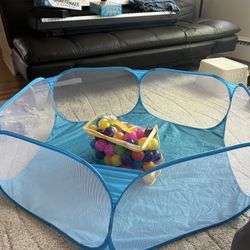 Ball Pit And Play Tunnel