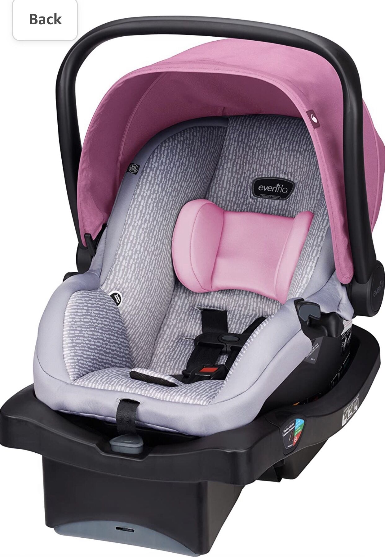 NEW Evenflo Infant Carseat($80)