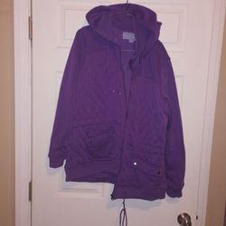 Women's Purple Jacket Lg