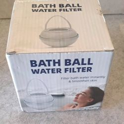 Bath Ball Water Filter, New