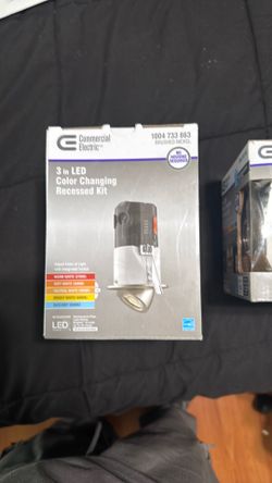 Commercial Electric: 3in. LED Color Changing Recessed Kit