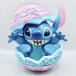 Disney Showcase “An Alien Hatched!” Stitch Easter Egg Figurine (contact info removed)
