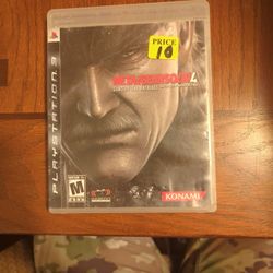 Metal Gear Solid 4 Guns Of The Patriot PS3