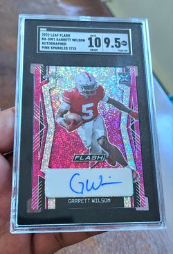 Garrett Wilson Rookie Auto 
