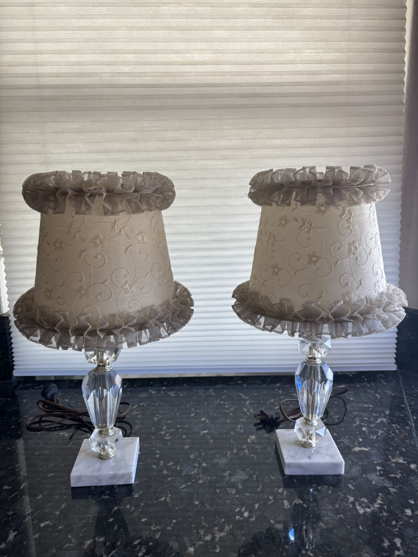 Two Vintage lamps