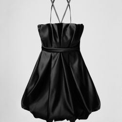 Zara Voluminous Black Mini Dress for Sale in Montgomery, AL - OfferUp