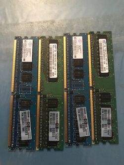 512 mb 1rx8 pc2 memory x 4