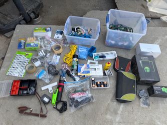 Mixed Lot of Household Tools and Supplies