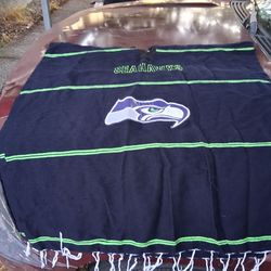 Seahawks game poncho