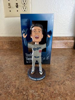 Yoshinobu Yamamoto Dodgers World Series Game 7 Last Out Bobblehead