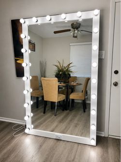 Hollywood Floor Mirror