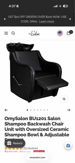 New shampoo bowl